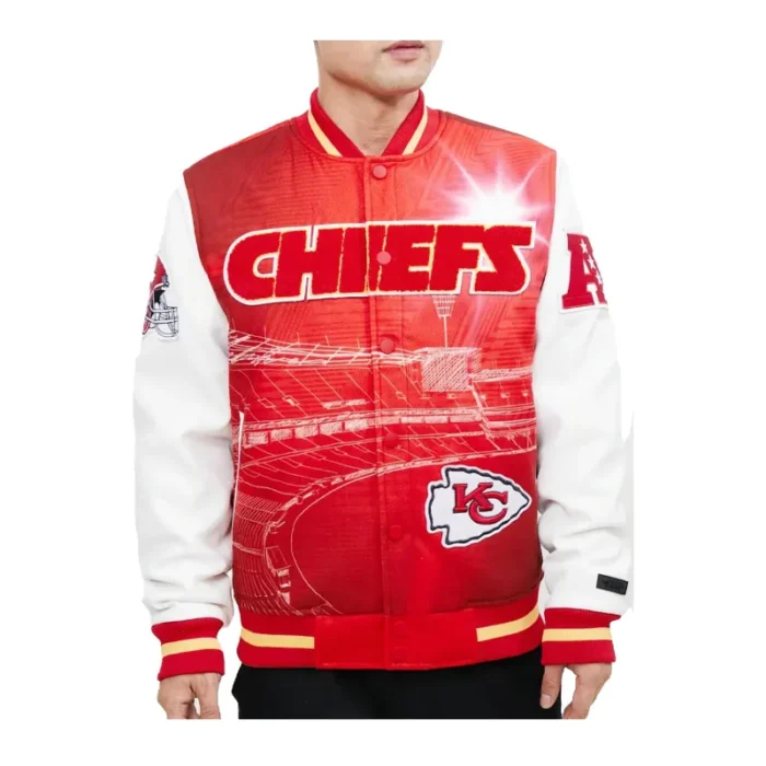 Kansas City Chiefs Varsity Jacket Print