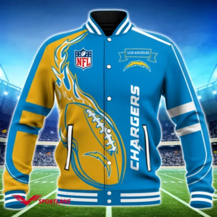 Los Angeles Chargers Varsity Blue Jacket