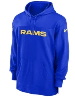 Los Angeles Rams Sideline Blue Hoodie Buy