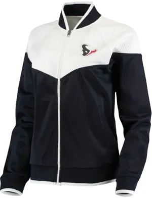 Louden Houston Texans Zip Track Jacket