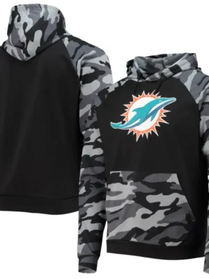 Miami Dolphins Camo Hoodie