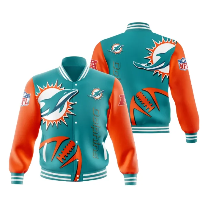 Miami Dolphins Varsity Jacket