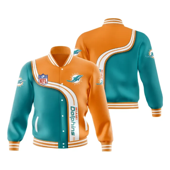 Miami Dolphins Varsity Jacket Sale