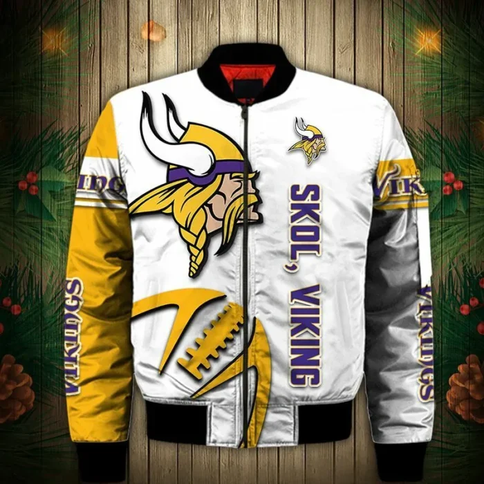 Minnesota Vikings Bomber Jacket