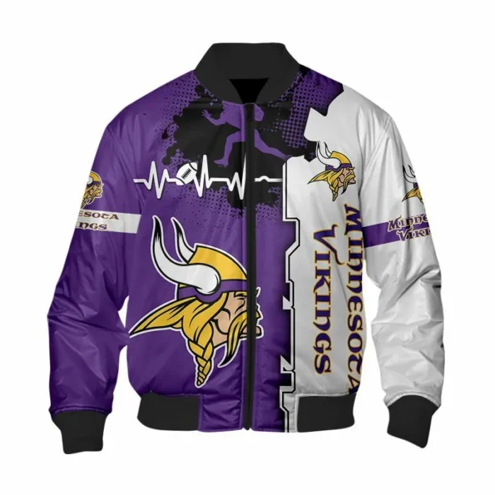 Minnesota Vikings Bomber Jacket Sale