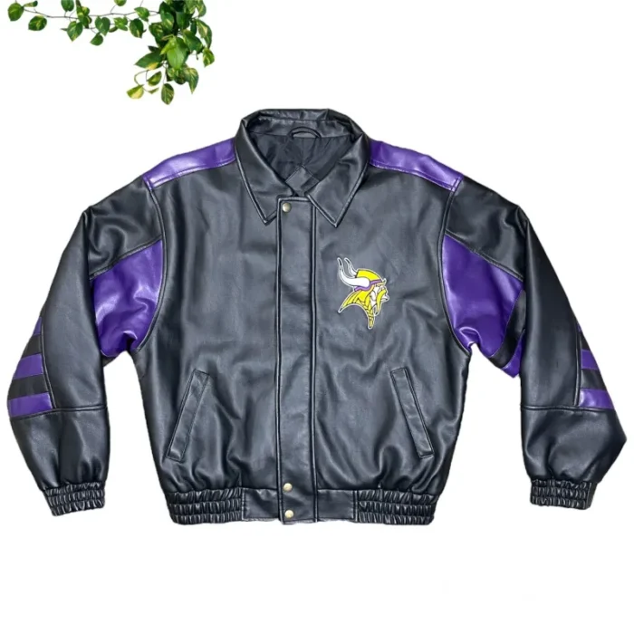 Minnesota Vikings Leather Jacket