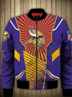 Minnesota Vikings NFL Bomber Jacket