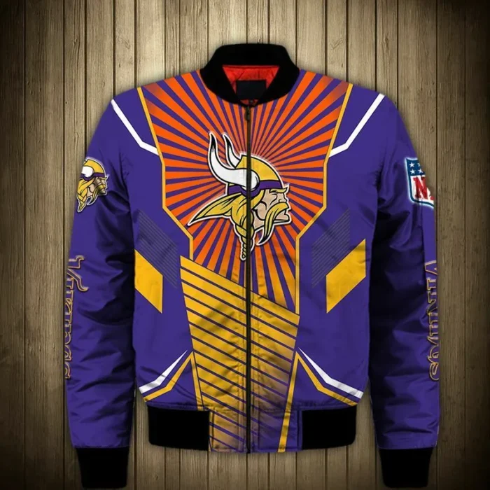 Minnesota Vikings NFL Bomber Jacket