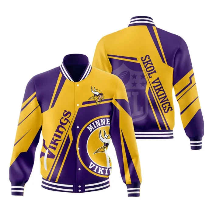 Minnesota Vikings NFL Varsity Jacket