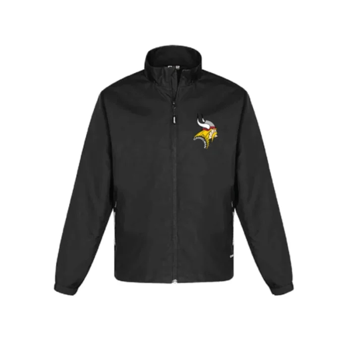 Minnesota Vikings Track Black Jacket