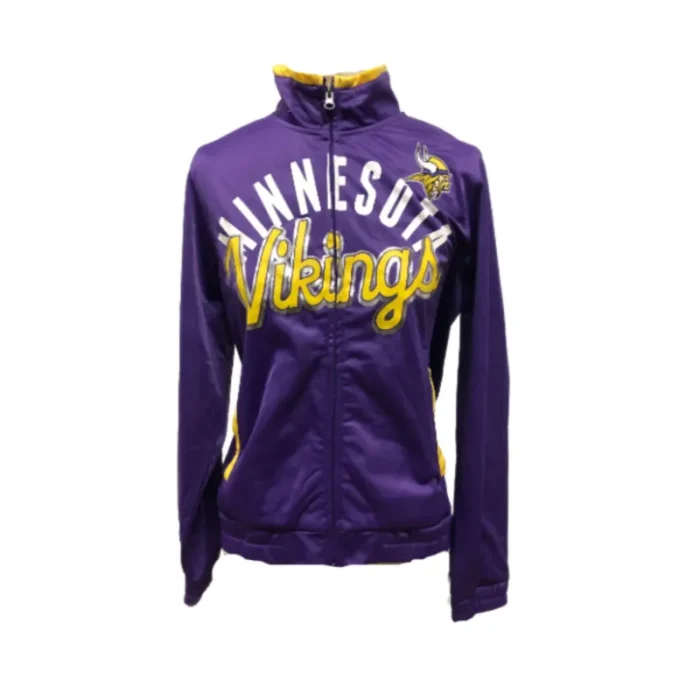 Minnesota Vikings Track Purple Jacket