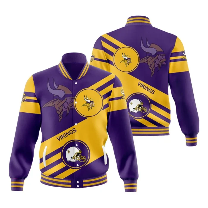 Minnesota Vikings Varsity Jacket