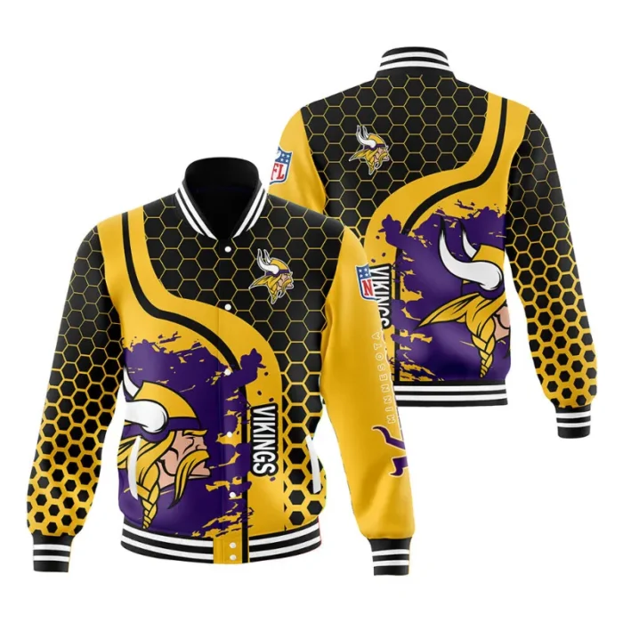 Minnesota Vikings Varsity Wool Jacket