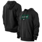 NY Jets Black Hoodie Pullover
