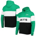 NY Jets Throwback Pullover Hoodie