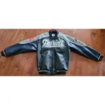 New England Patriots Leather Zip Jacket