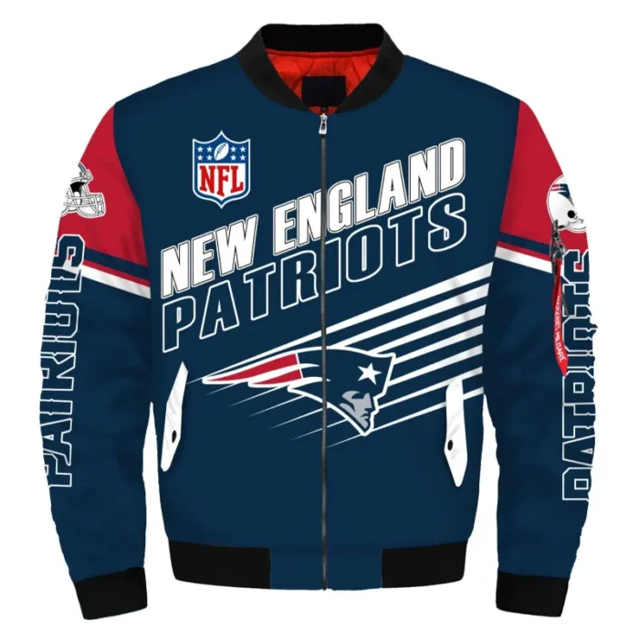 New England Patriots NFL Bomber Jacket