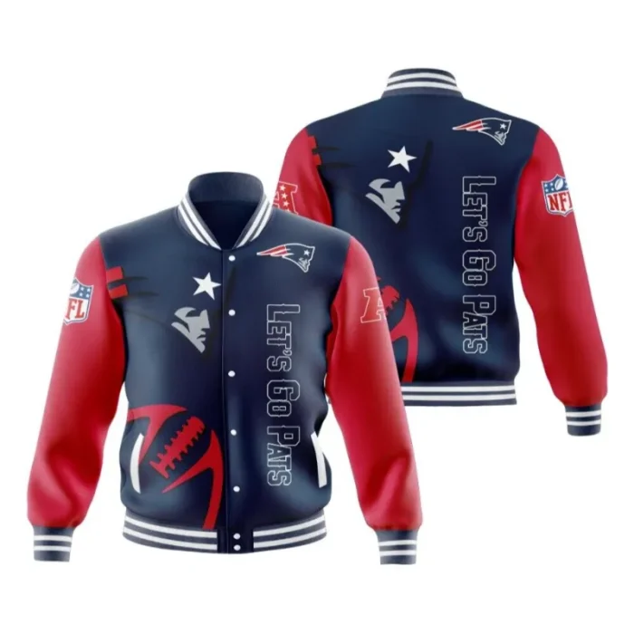 New England Patriots NFL Varsity Jacket