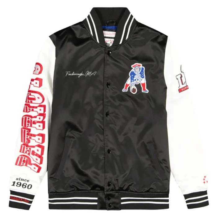 New England Patriots Satin Jacket