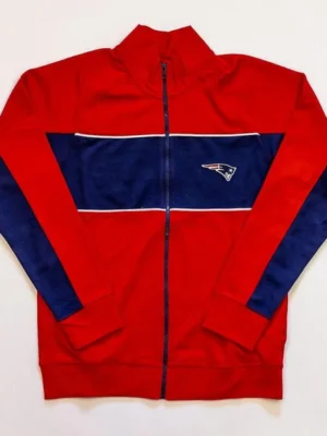 New England Patriots Track Red Jacket