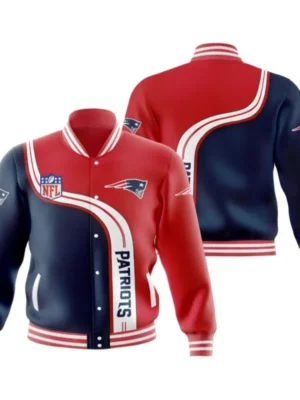 New England Patriots Varsity Jacket Men