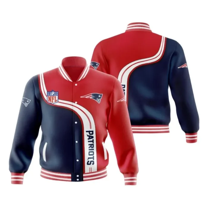 New England Patriots Varsity Jacket Men