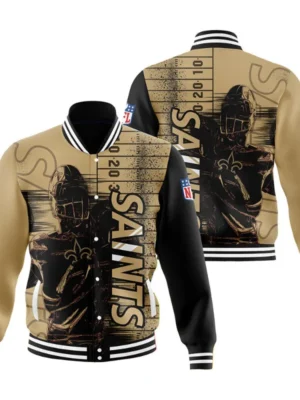 New Orleans Saints Varsity Jacket