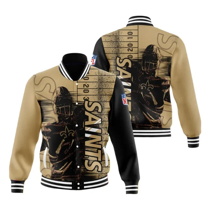 New Orleans Saints Varsity Jacket