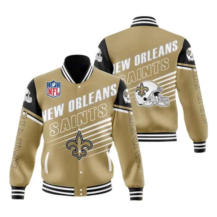 New Orleans Saints Varsity Jacket Sale