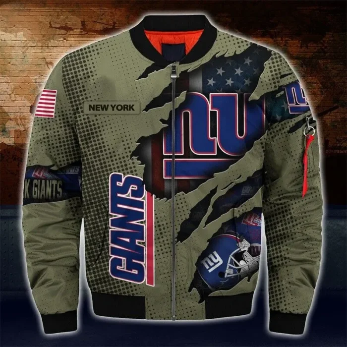 New York Giants Bomber Jacket