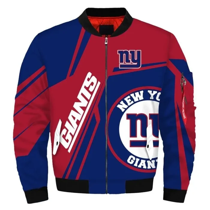 New York Giants Bomber Jacket Sale