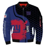 New York Giants Bomber Zip Jacket