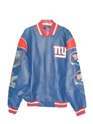 New York Giants Leather Jacket