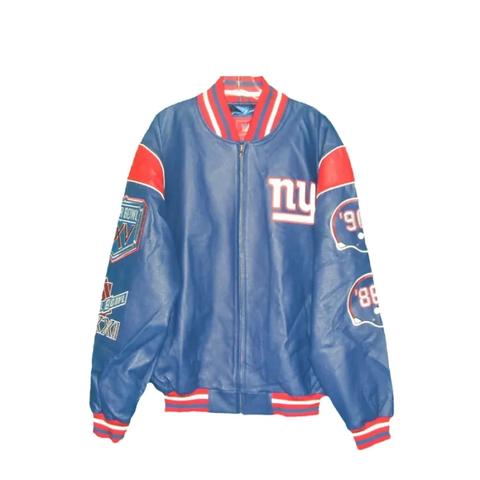 New York Giants Leather Jacket