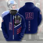 New York Giants Pullover Blue Hoodie