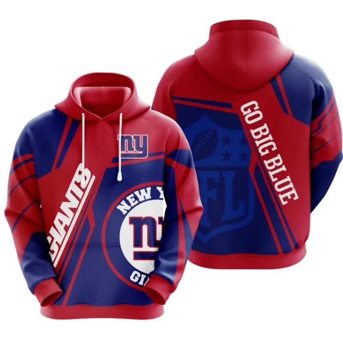 New York Giants Pullover Hoodie Men