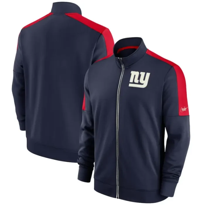 New York Giants Track Zip Jacket