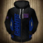 New York Giants Zip Up Hoodie