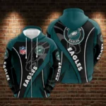 Philadelphia Eagles NFL Zip Up Hoodie