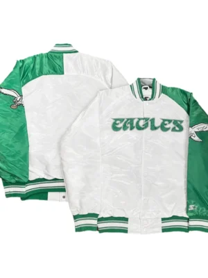 Philadelphia Eagles Throwback Varsity Jacket