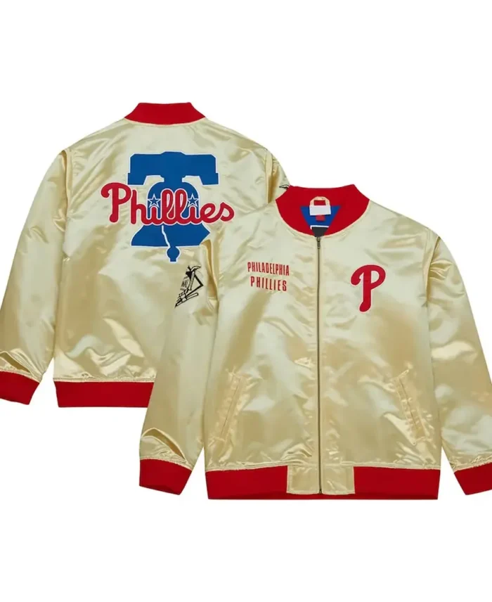 Phillies Bomber Zip Jacket