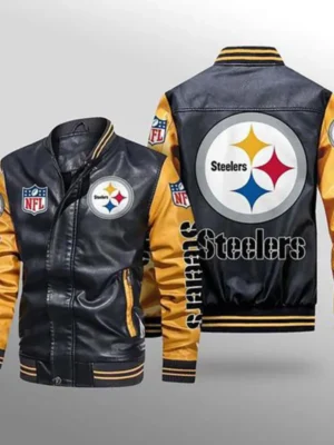 Pittsburgh Steelers Leather Jacket Sale