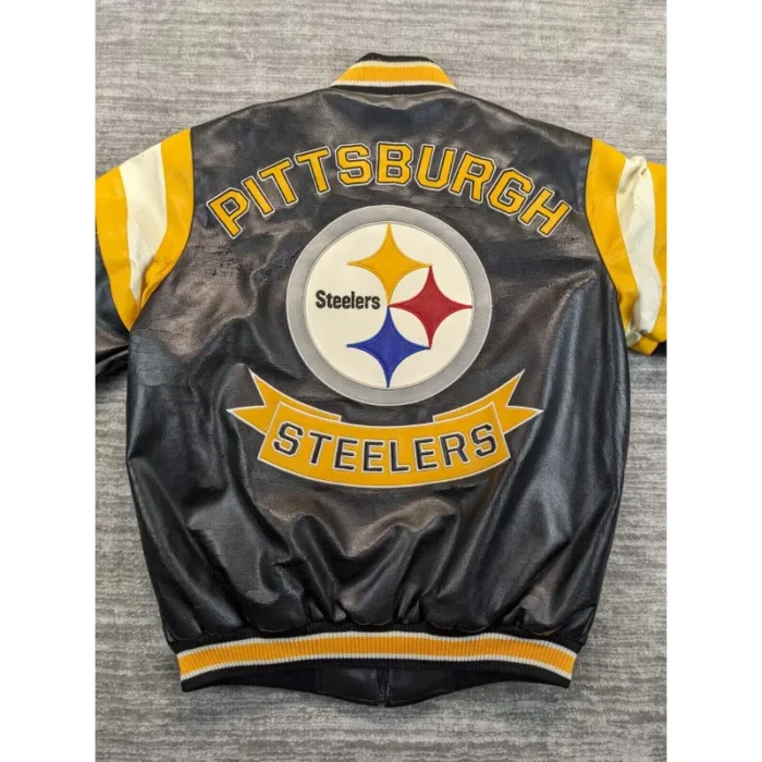 Pittsburgh Steelers Leather Men Jacket