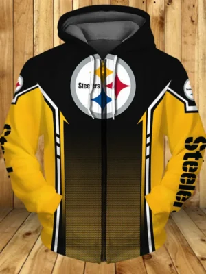 Pittsburgh Steelers Zip-Up Hoodie Sale
