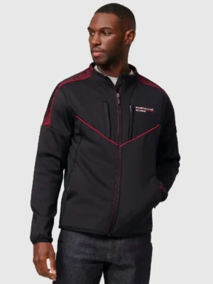 Porsche Motorsport Softshell Black Jacket