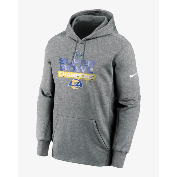 Rams Superbowl Hoodie Grey