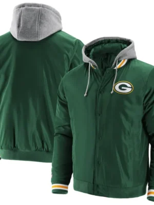 Ryan P Green Bay Packers Full-Snap Jacket
