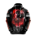 San Francisco 49ers Zip Up Hoodie Men