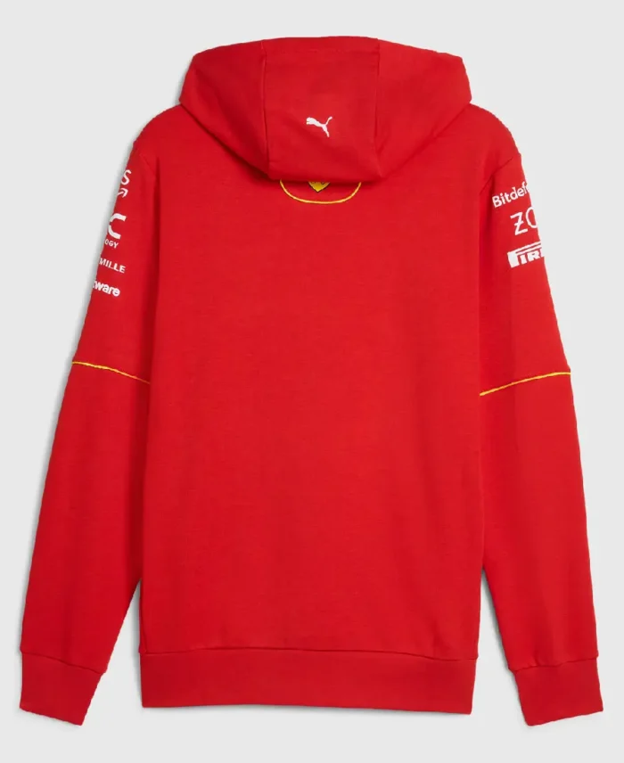 Scuderia Ferrari F1 2024 Team Red Hoodie Buy