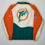 Shop Klein Miami Dolphins Vintage 90s Color block Jacket